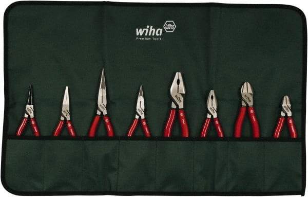 Wiha - 8 Piece Cutting Plier Set - Comes in Box - Apex Tool & Supply