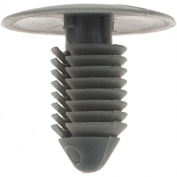 Value Collection - Ratchet Shank, Nylon Panel Rivet - 13/16" Length Under Head, 1" Head Diam - Apex Tool & Supply