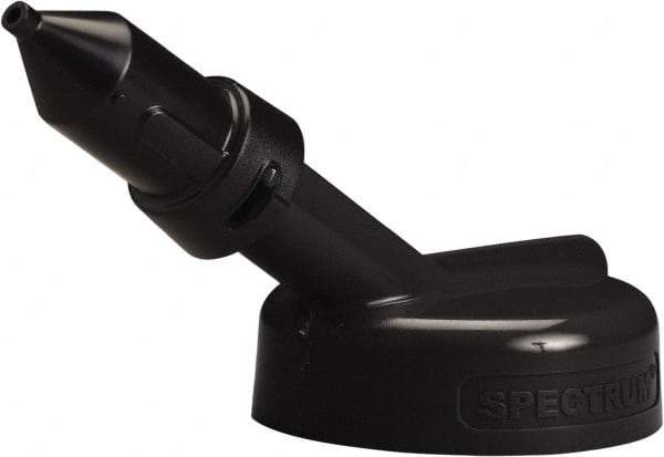 Trico - 4 Gal Capacity Polyethylene Oil Storage System - 1/4" Tip OD, 7" Straight Spout, Black - Apex Tool & Supply