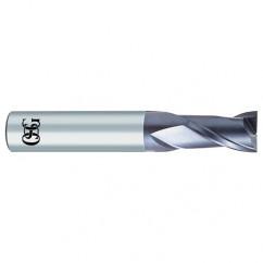 3mm Dia. - 50mm OAL - Diamond CBD - 30° Helix - Square End SE EM - 2 FL - Apex Tool & Supply