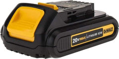 DeWALT - 20 Volt Lithium-Ion Power Tool Battery - 1.5 Ahr Capacity, 1/2 hr Charge Time, Series 20V Max - Apex Tool & Supply