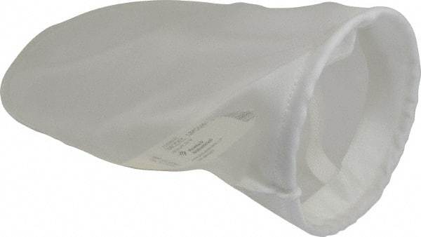 Pentair - 600 Micron, Size 1, 100 GPM Max Flow, High Flow Bag Filter - 7 Inch Diameter, 16-1/2 Inch Long, 2 Sq. Ft. - Apex Tool & Supply