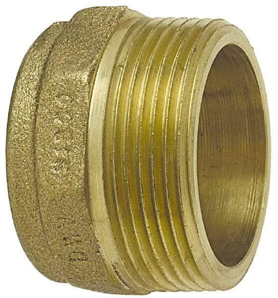 NIBCO - 4", Cast Copper Drain, Waste & Vent Pipe Adapter - C x M - Apex Tool & Supply