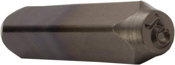 C.H. Hanson - Number 4 Machine Made Individual Steel Stamp - 3/8" Character - Apex Tool & Supply