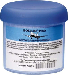 Boelube - BoeLube, 4 oz Jar Cutting Fluid - Paste, For Bending, Forming, Near Dry Machining (NDM) - Apex Tool & Supply