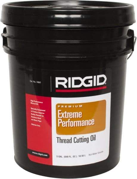 Ridgid - Stainless Steel Cutting Oil - 5 Gallon Bucket - Apex Tool & Supply
