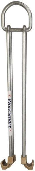 Value Collection - 750 Lb Load Capacity, 750 Gal Horizontal Drum Sling - Brass Wheels - Apex Tool & Supply