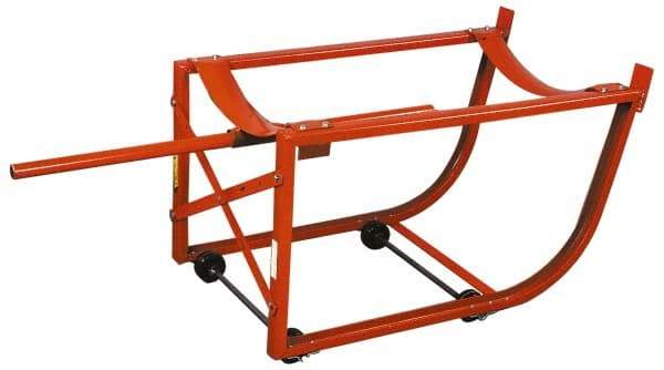 Value Collection - 600 Lb Load Capacity, Tilting Drum Cradle - 19-1/2" Wide x 21" High - Apex Tool & Supply