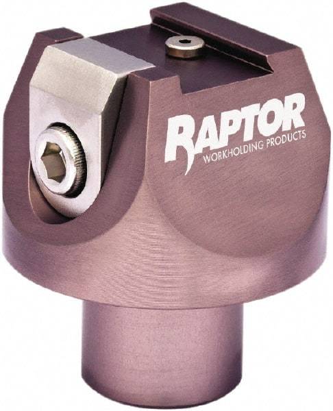 Raptor Workholding - 3/4" Jaw Width, 1-1/2" High Dovetail Vise - For Use with 4 & 5 Axis Workholding Systems - Apex Tool & Supply