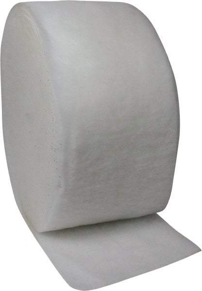 Made in USA - 135' Long x 20" Wide x 1/2" Thick Polyester Media Air Filter Media Roll - MERV 4, 78% Arrestance Efficiency, 500 FPM Max Air Flow, 0.08" wpg Init Resist, 1" wpg Final Resist, 30% Particle Capture Efficiency, Use with Continental - Apex Tool & Supply