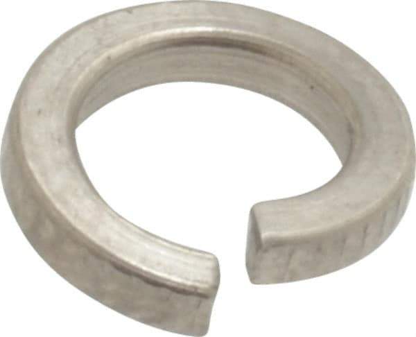 Value Collection - M6, 6.1mm ID, 1.6mm Thick High Collar Split Lock Washer - 18-8 Austenitic Grade A2 Stainless Steel, Uncoated, 6.1mm Min ID, 6.5mm Max ID, 9.9mm Max OD - Apex Tool & Supply
