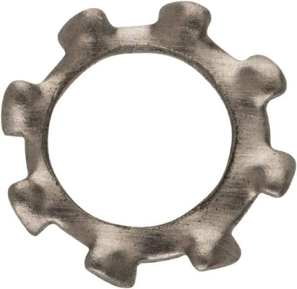 Value Collection - M6 Screw, 6.4mm ID, Stainless Steel External Tooth Lock Washer - 11mm OD, Uncoated, Grade 18-8 & Austenitic A2 - Apex Tool & Supply