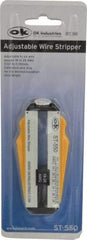 Jonard Tools - 28 to 18 AWG Capacity Precision Wire Stripper - Polycarbonate Handle - Apex Tool & Supply