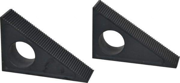 Gibraltar - 2 Piece, 3-1/2 to 9" Height Adjustment, Steel Step Block - 1/16" Step Depth, 1/8" Step Elevation, 1-1/2" Width, 5-21/64" Base Depth, 3-7/16" Height - Apex Tool & Supply