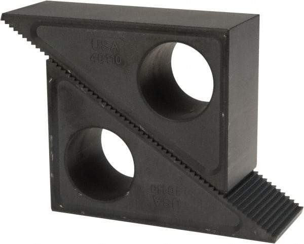 Gibraltar - 2 Piece, 3-1/2 to 9" Height Adjustment, Steel Step Block - 1/16" Step Depth, 1/8" Step Elevation, 2" Width, 5-21/64" Base Depth, 3-7/16" Height - Apex Tool & Supply