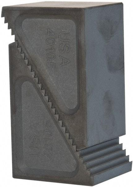 Gibraltar - 2 Piece, 45 to 102mm Height Adjustment, Steel Step Block - 1/16" Step Depth, 1/8" Step Elevation, 38mm Width, 2-17/32" Base Depth, 1-43/64" Height - Apex Tool & Supply