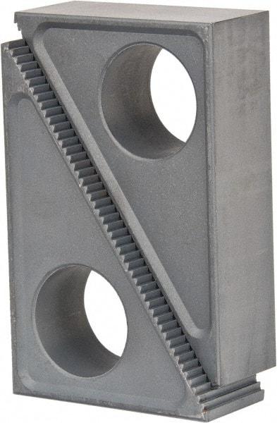Gibraltar - 2 Piece, 89 to 229mm Height Adjustment, Steel Step Block - 1/16" Step Depth, 1/8" Step Elevation, 38mm Width, 5-21/64" Base Depth, 3-7/16" Height - Apex Tool & Supply