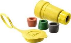 Value Collection - 125 VAC, 30 Amp, L5-30 Configuration, Industrial Grade, Ungrounded Connector - 1 Phase, 2 Poles, IP67 - Apex Tool & Supply