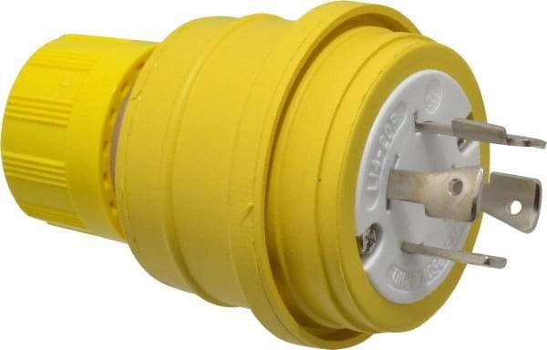 Value Collection - 125/250 Volt, 20 Amp, L14-20 Configuration, Industrial Grade, Ungrounded Plug - 3 Poles, IP67 - Apex Tool & Supply