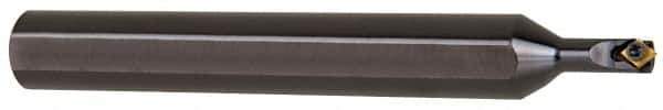 Carmex - Internal Thread, Right Hand Cut, 1/2" Shank Width x 0.205" Shank Height Indexable Threading Toolholder - 4" OAL, 06IR Insert Compatibility, SI Toolholder - Apex Tool & Supply