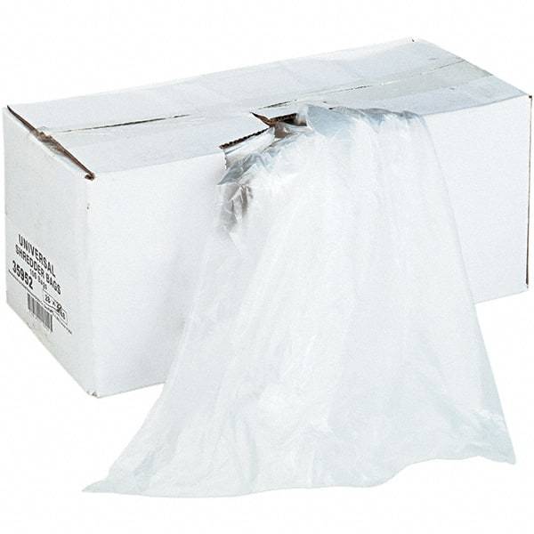 UNIVERSAL - Clear Shredder Waste Bag - Use with Shredder - Apex Tool & Supply