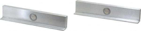 Wilton - 5-1/2" Jaw Width, Rubber Covered Aluminum, Vise Jaw Cap - Magnetic Attachment - Apex Tool & Supply