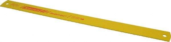 Starrett - 21" Long, 6 Teeth per Inch, High Speed Steel Power Hacksaw Blade - Toothed Edge, 1-3/4" Wide x 0.088" Thick - Apex Tool & Supply