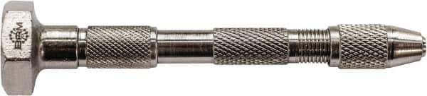 Brush Research Mfg. - 5" Long, Pin Vise - 5" Long, 0.01" Min Capacity, Plastic Case - Apex Tool & Supply