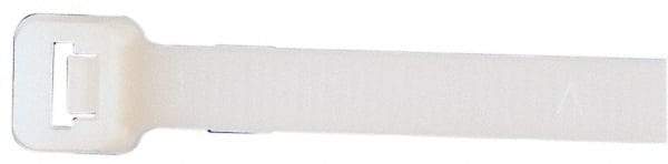 Made in USA - 37-1/4" Long Natural (Color) Nylon Standard Cable Tie - 175 Lb Tensile Strength, 2.29mm Thick, 4" Max Bundle Diam - Apex Tool & Supply