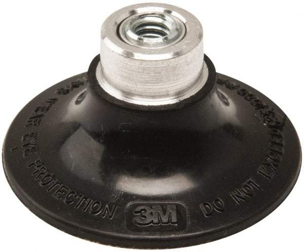 3M - 2" Diam Quick-Change Type P Disc Backing Pad - Hard Density, 25,000 RPM, Roloc TP Compatible - Apex Tool & Supply