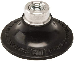 3M - 2" Diam Quick-Change Type P Disc Backing Pad - Hard Density, 25,000 RPM, Roloc TP Compatible - Apex Tool & Supply