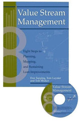 Made in USA - Value Stream Management: Eight Steps to Planning, Mapping, and Sustaining Lean Improvements Publication with CD-ROM, 1st Edition - by Don Tapping, Tom Luyster & Tom Shuker, 2002 - Apex Tool & Supply