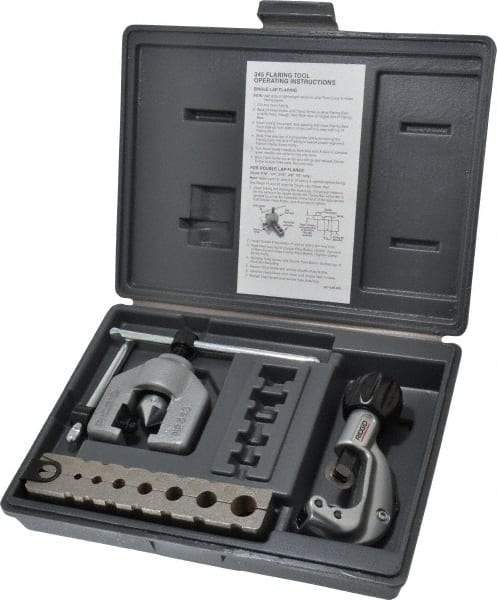 Ridgid - 3/16 to 5/8" Pipe Capacity, Flaring Tools & Tube Expanders - Cuts Soft Copper, Aluminum, Brass & Mild Steel - Apex Tool & Supply