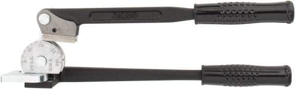 Ridgid - 3/8" Capacity, Tubing Bender - Works on Copper, Steel & Stainless Steel Tubing - Apex Tool & Supply