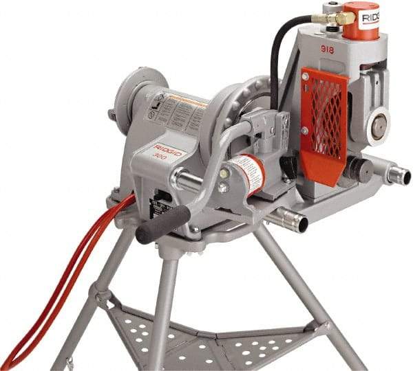 Ridgid - Pipe Roll Groovers Power Type: Manual Machine Type: Portable Roll Groover - Apex Tool & Supply