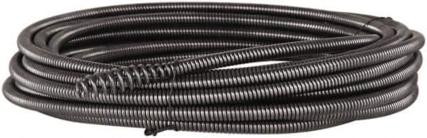 Ridgid - 3/8" x 35' Drain Cleaning Machine Cable - Bulb Auger, 1-1/4" to 1-1/2" Pipe, Use with Models K39, K40 & K50 - Apex Tool & Supply