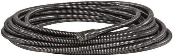Ridgid - 3/8" x 35' Drain Cleaning Machine Cable - Male Coupling, 1-1/4" to 1-1/2" Pipe, Use with Models K39, K40 & K50 - Apex Tool & Supply