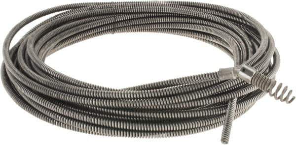 Ridgid - 5/16" x 50' Drain Cleaning Machine Cable - Drophead, 3/4" to 1-1/2" Pipe, Use with Models K39, K40 & K50 - Apex Tool & Supply