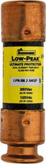 Cooper Bussmann - 125 VDC, 250 VAC, 2.25 Amp, Time Delay General Purpose Fuse - Fuse Holder Mount, 50.8mm OAL, 100 at DC, 300 at AC (RMS) kA Rating, 9/16" Diam - Apex Tool & Supply