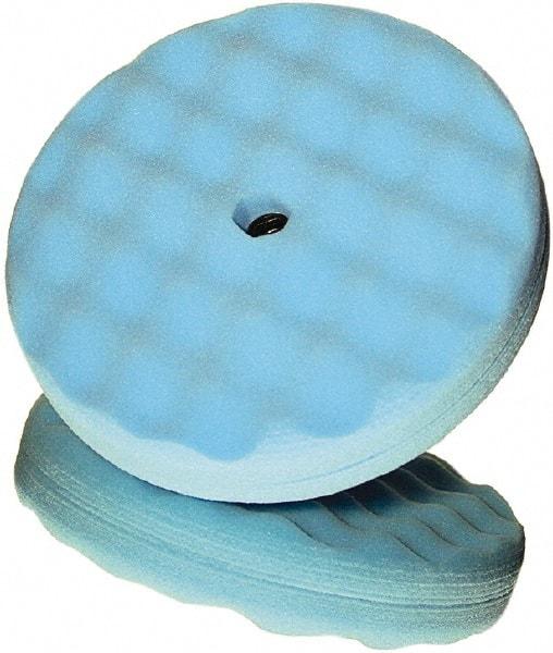 3M - 8" Diam Foam Buffing & Backing Pad - Quick Connect Attachment - Apex Tool & Supply