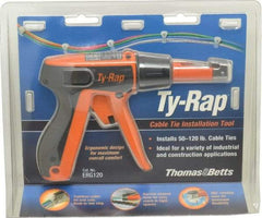 Thomas & Betts - 0.184 to 0.301 Inch Wide, 50 to 120 Lb. Tensile Strength, Plastic Cable Tie Installation Tool - Automatic Actuation, RoHS Compliant - Apex Tool & Supply