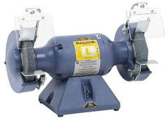 Baldor - 7" Wheel Diam x 1" Wheel Width, 1/2 hp Grinder - 5/8" Arbor Hole Diam, 1 Phase, 3,600 Max RPM, 115 Volts - Apex Tool & Supply