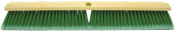 Weiler - 24" General Purpose Synthetic Push Broom - 3" Bristle Length, Foam Block, Threaded Handle Connection, Handle Sold Separately - Apex Tool & Supply