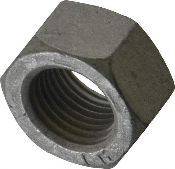 Armor Coat - 1/2-20 UNF Steel Right Hand Hex Nut - 3/4" Across Flats, 7/16" High, Armor Coat Finish - Apex Tool & Supply