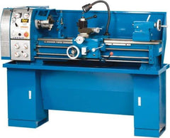 Enco - 13" Swing, 40" Between Centers, 110/220 Volt, Single Phase Bench Lathe - 5MT Taper, 1-1/2 hp, 65 to 1,810 RPM, 1-1/2" Bore Diam, 750mm Deep x 580mm High x 1,676mm Long - Apex Tool & Supply