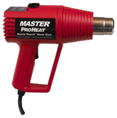 Master Appliance - 1,000°F Heat Setting, 16 CFM Air Flow, Heat Gun - 120 Volts, 11 Amps, 1,300 Watts, 6' Cord Length - Apex Tool & Supply