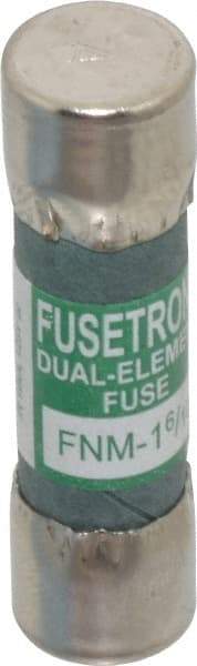 Cooper Bussmann - 250 VAC, 1.6 Amp, Time Delay General Purpose Fuse - Fuse Holder Mount, 1-1/2" OAL, 10 at 125 V kA Rating, 13/32" Diam - Apex Tool & Supply