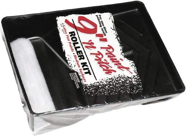 Wooster Brush - Trim Paint Roller Kit - Includes Paint Tray, Roller Cover & Frame - Apex Tool & Supply