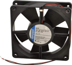 EBM Papst - 12 Volts, DC, 100 CFM, Square Tube Axial Fan - 0.42 Amp Rating, 119mm High x 119mm Wide x 1.26" Deep - Apex Tool & Supply
