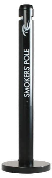 Rubbermaid - Aluminum Cigarette & Cigar Receptacle - 7" Wide x 41" High - Apex Tool & Supply